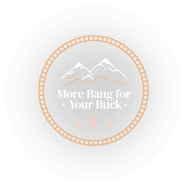 More Bang For Your Buck Badge